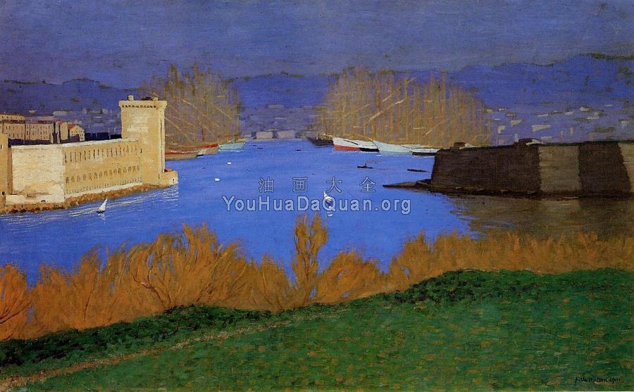 The Port of Marseille - 菲利克斯·瓦洛东